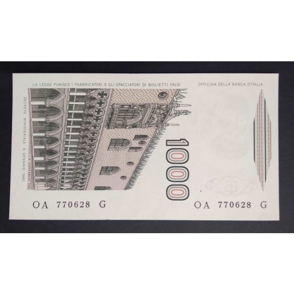 Italy 1000 Lire 1982 Unc