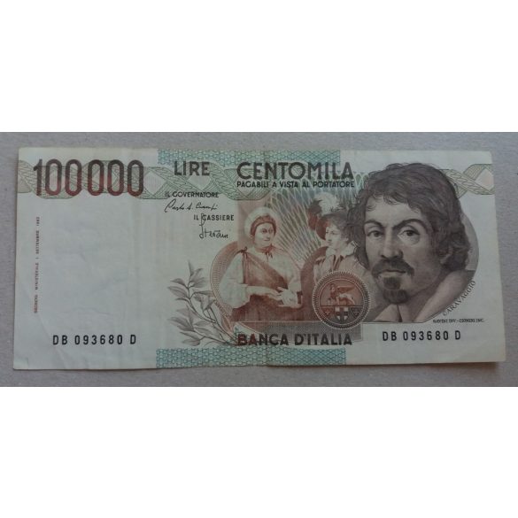 Italy 100000 Lire 1983 F+