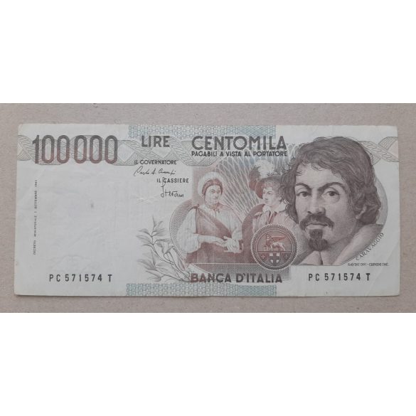 Olaszország 100000 Lire 1983 F