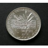 Italy 500 Lire 1988 11 g silver