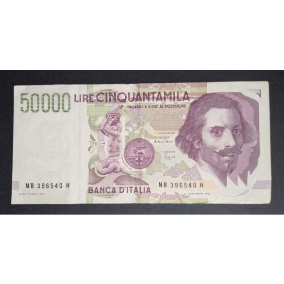 Olaszország 50000 Lire 1992 F 