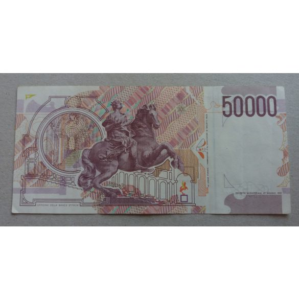 Italy 50000 Lire 1992 VF