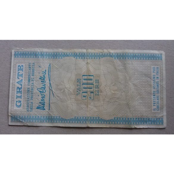 Italy Brescia 200 Lire 1976 F