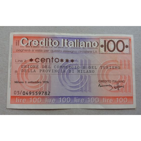 Italy Milano 100 Lire 1976 VF