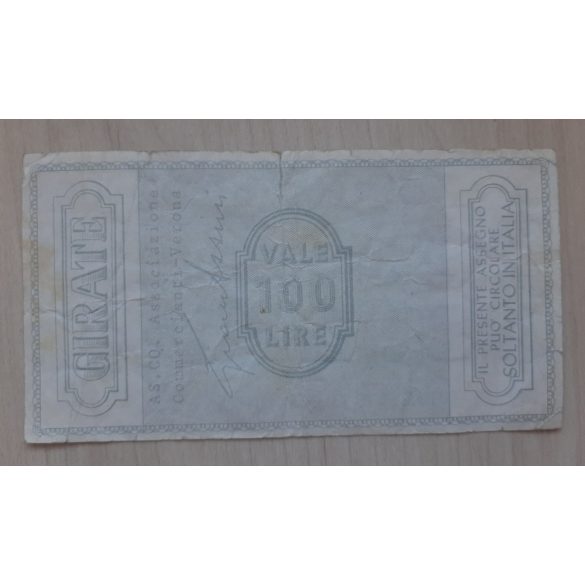 Italy Vicenza 100 Lire 1976 VG