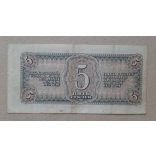 Oroszország 5 Rubel 1938 VF-