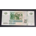 Oroszország 5 Rubel 1997 Unc 