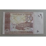 Pakistan 20 Rupees 2006 UNC
