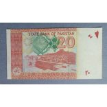 Pakistan 20 Rupees 2015 Unc