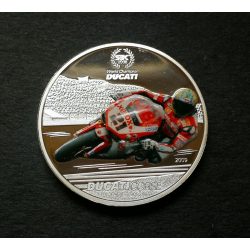   Palau 1 Dollár 2009 ezüstözött-multicolor PP,  Ducatti Troy Bayliss emlékérme
