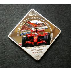   Palau 1 Dollár 2011 ezüstözött-multicolor PP,  Ferrari Kimi Raikönen emlékérme