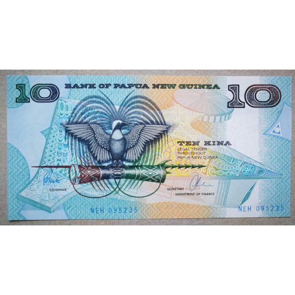 Papua New-Guinea 10 kina UNC 1997