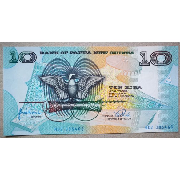 Papua New-Guinea 10 kina UNC 1998