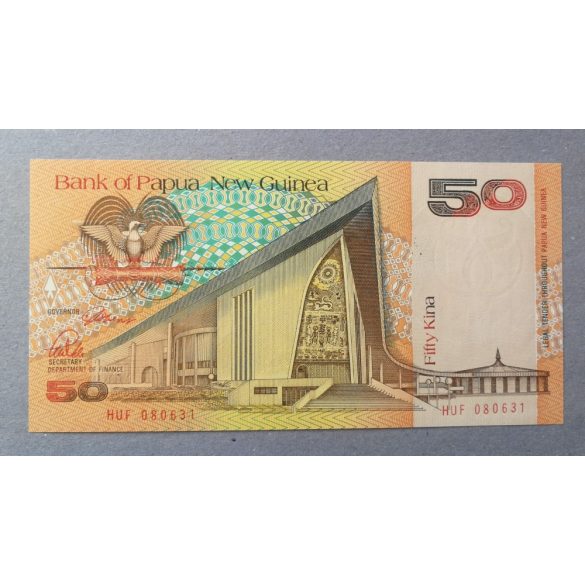 Pápua Új-Guinea 50 Kina 1989 UNC 