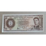 Paraguay 50 Guaranies 1963 UNC