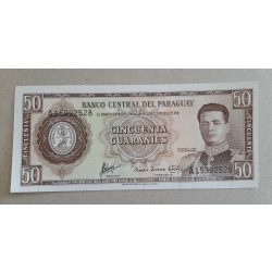 Paraguay 50 Guaranies 1963 UNC