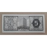 Paraguay 5 Guaranies 1963 UNC