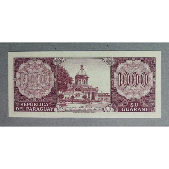 Paraguay 1000 Guaranies 1982 UNC