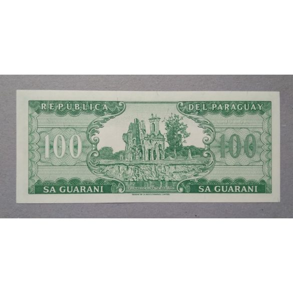 Paraguay 100 Guaranies 1982 P-205a.2 UNC