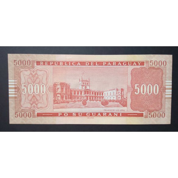 Paraguay 5000 Guaranies 2005 UNC 
