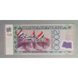 Paraguay 2000 Guaranies 2008 UNC