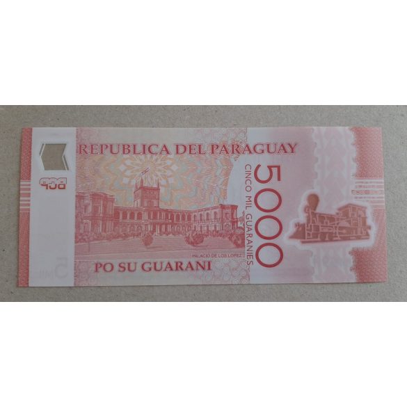 Paraguay 5000 Guaranies 2011