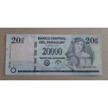Paraguay 20000 Guaranies 2015 UNC