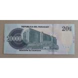Paraguay 20000 Guaranies 2015 UNC