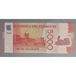 Paraguay 5000 Guaranies 2016 UNC