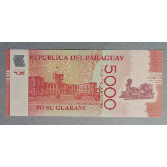 Paraguay 5000 Guaranies 2016 UNC