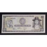 Peru 50 Soles de oro 1977 Unc