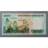 Peru 1000 Soles de oro 1981 Unc