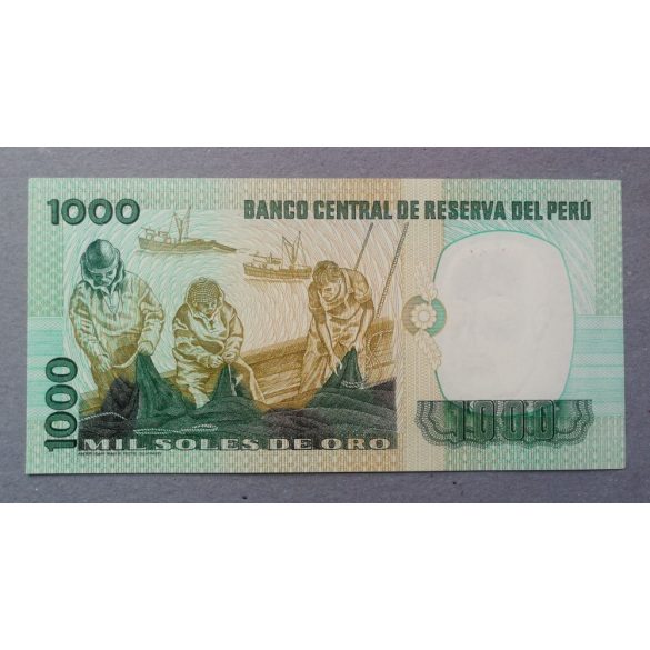 Peru 1000 Soles de oro 1981 Unc