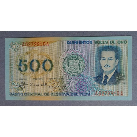 Peru 500 Soles de oro 1982 Unc