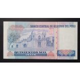 Peru 500000 Intis 1989 Unc