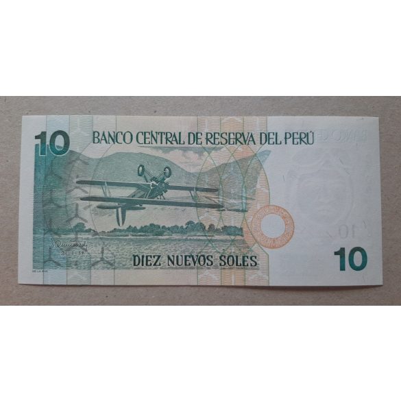 Peru 10 nuevos Soles 2001 UNC