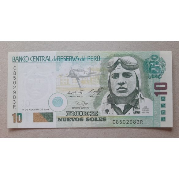 Peru 10 nuevos Soles 2005 UNC