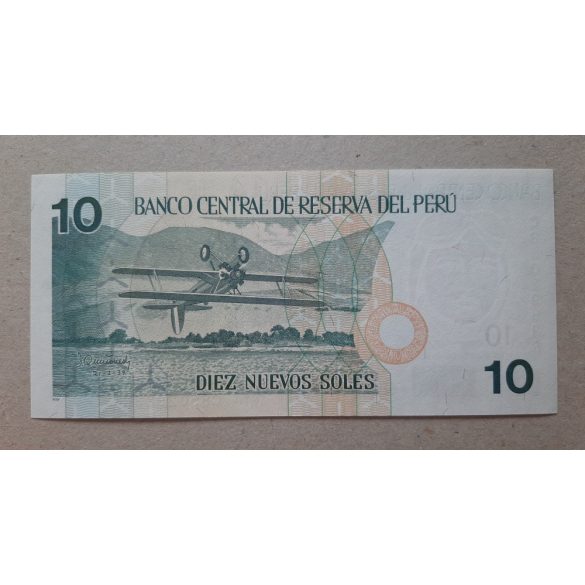 Peru 10 nuevos Soles 2005 UNC