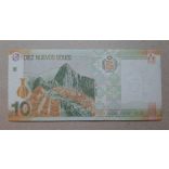Peru 10 nuevos Soles 2009 UNC