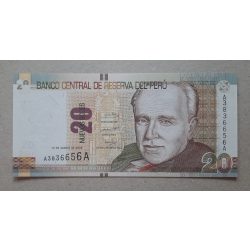 Peru 20 nuevos Soles 2009 UNC