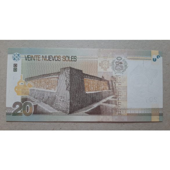 Peru 20 nuevos Soles 2009 UNC