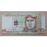 Peru 10 nuevos Soles 2013 UNC