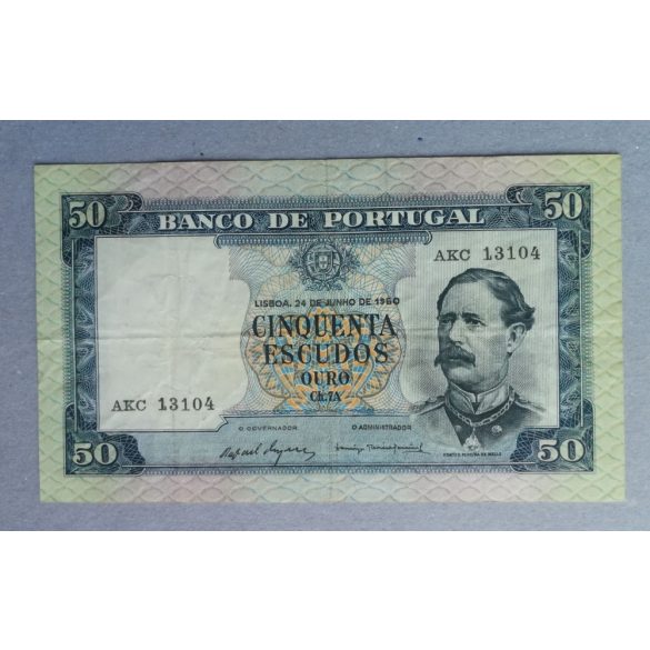 Portugal 50 Escudos 1960 F