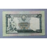 Portugal 50 Escudos 1960 F