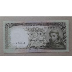 Portugal 20 Escudos 1964 aUNC+