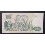 Portugal 20 Escudos 1971 Unc 