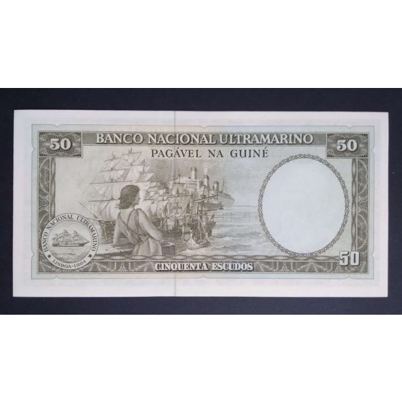 Portugál-Guinea 50 Escudos 1971 UNC 
