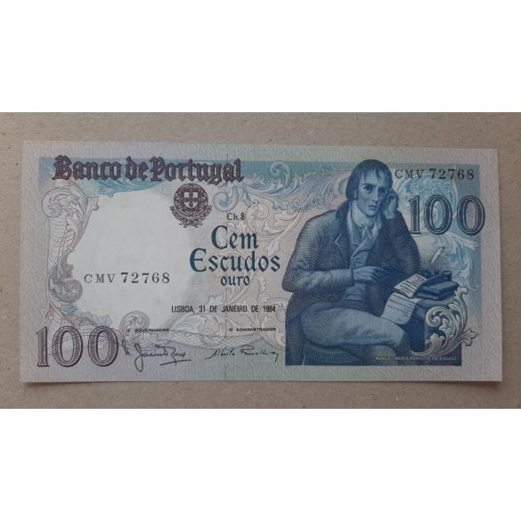 Portugália 100 Escudos 1984 aUNC-