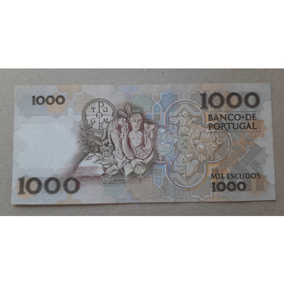 Portugália 1000 Escudos 1989 XF+