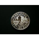 Portugália 50 Euro 1997 28 g silver PP